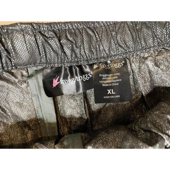 Frogg Toggs Women Pro Action Performance Motorcycle Pants Rain Gear Black XL NEW - Picture 5 of 5